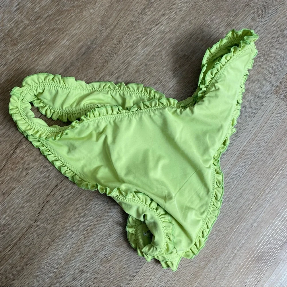 FP x Toast Signature Frill Bikini Bottoms NEW